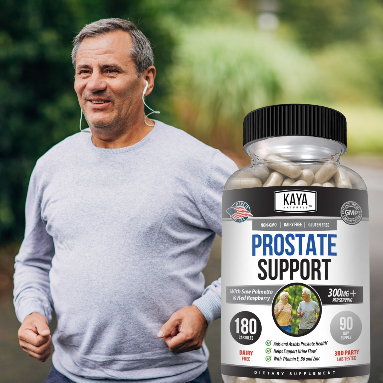 Prostate Health Supplement 180ct DHT & Beta Blocker Bladder Health Control