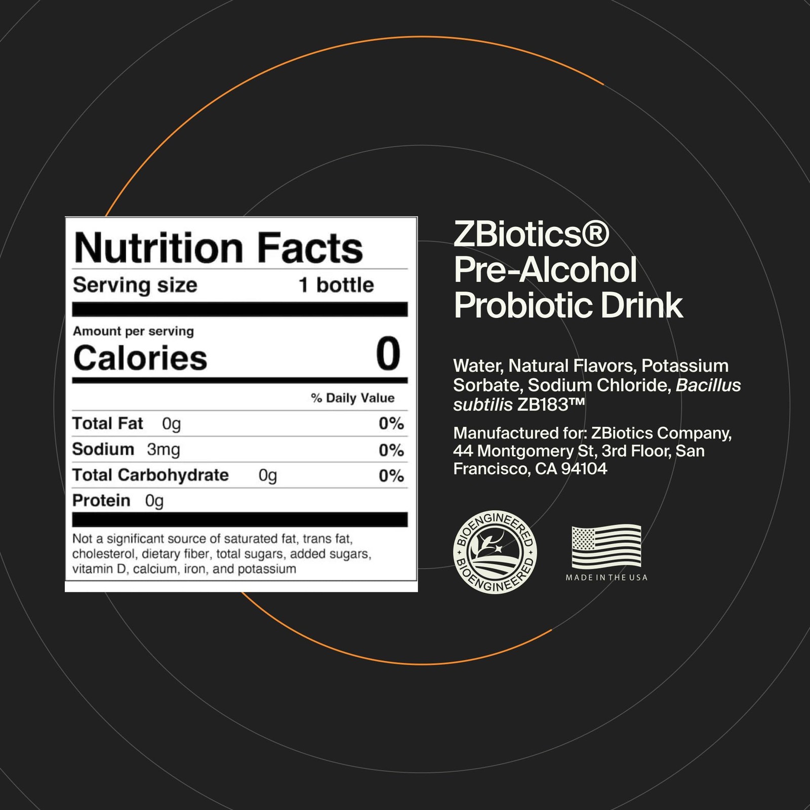 ZBiotics — Feel Better After Drinking, Wake Up Refreshed, ScienceBacked, Pate…