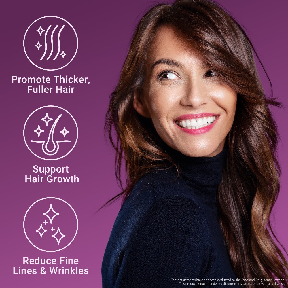 Force Factor Hair Growth Accelerator, Hair Growth Vitamins for Women & Men
