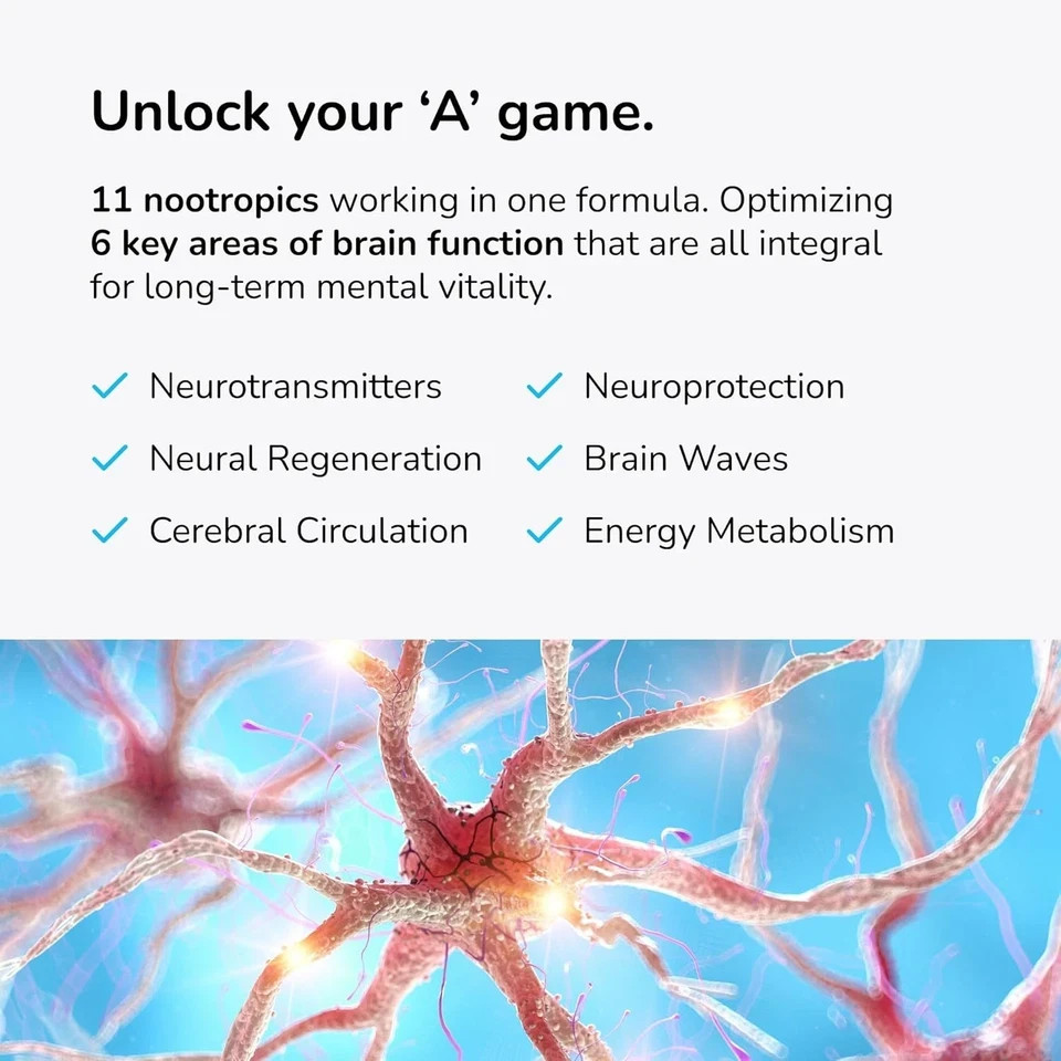 Mind Lab Pro v4 Universal Nootropic Brain Supplement 60 Capsules