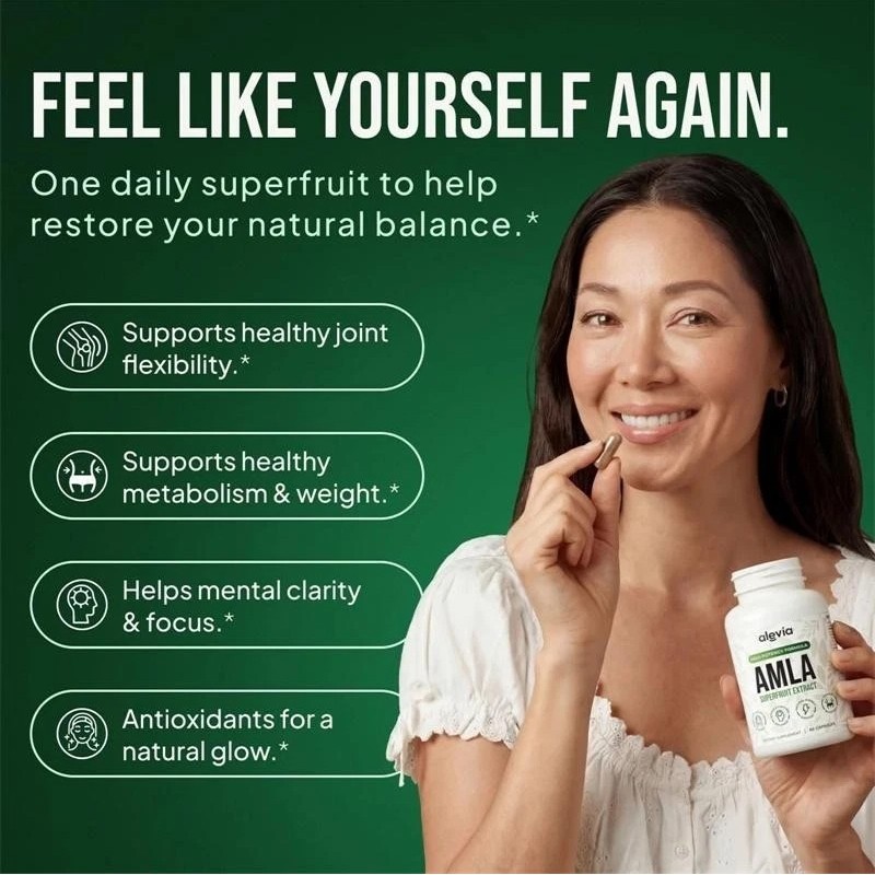 3PCS Alevia AMLA Superfruit Extract – 60 capsules