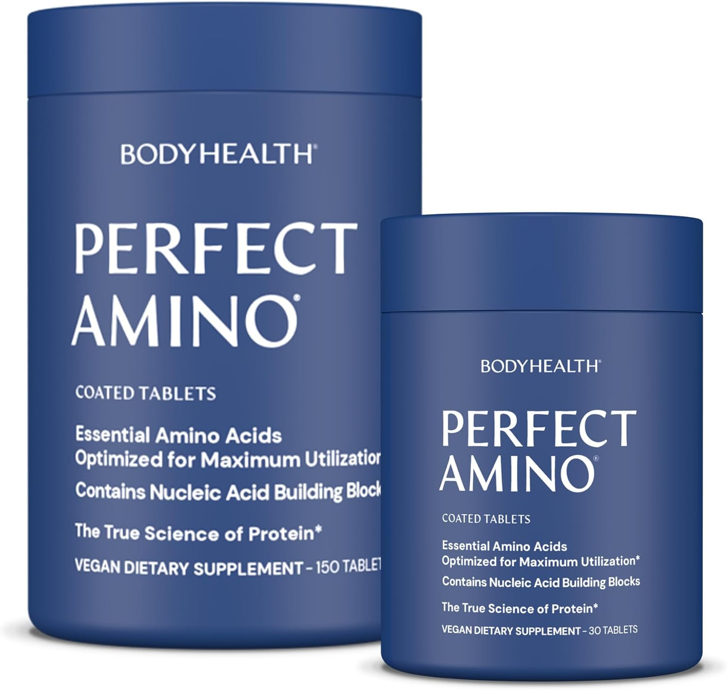 Perfectamino Easy to Swallow Tablets, Essential Amino Acids Supplement with Bcaa
