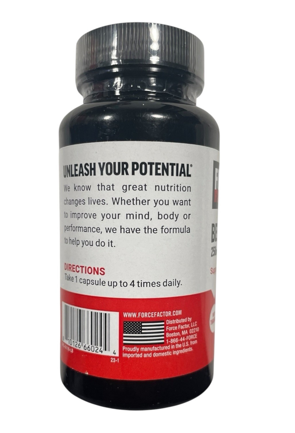 Force Factor Benfotiamine with Thiamine – 90 capsules – Exp 12/26