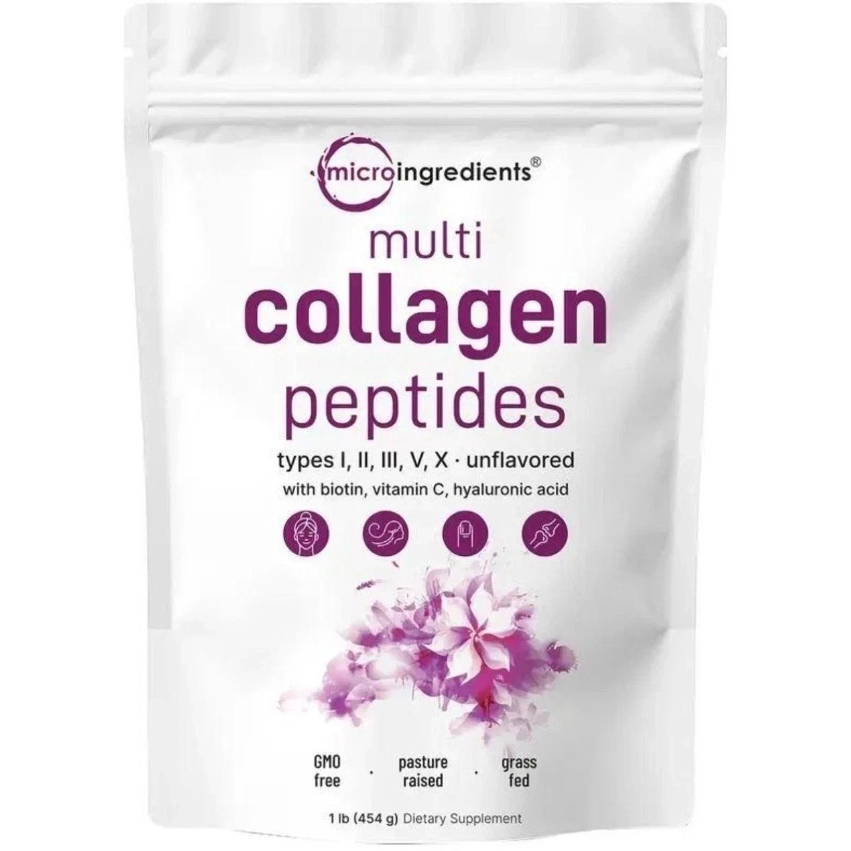 3 PACK Multi Collagen Peptides Powder 1 lb Hydrolyzed Protein Peptide+