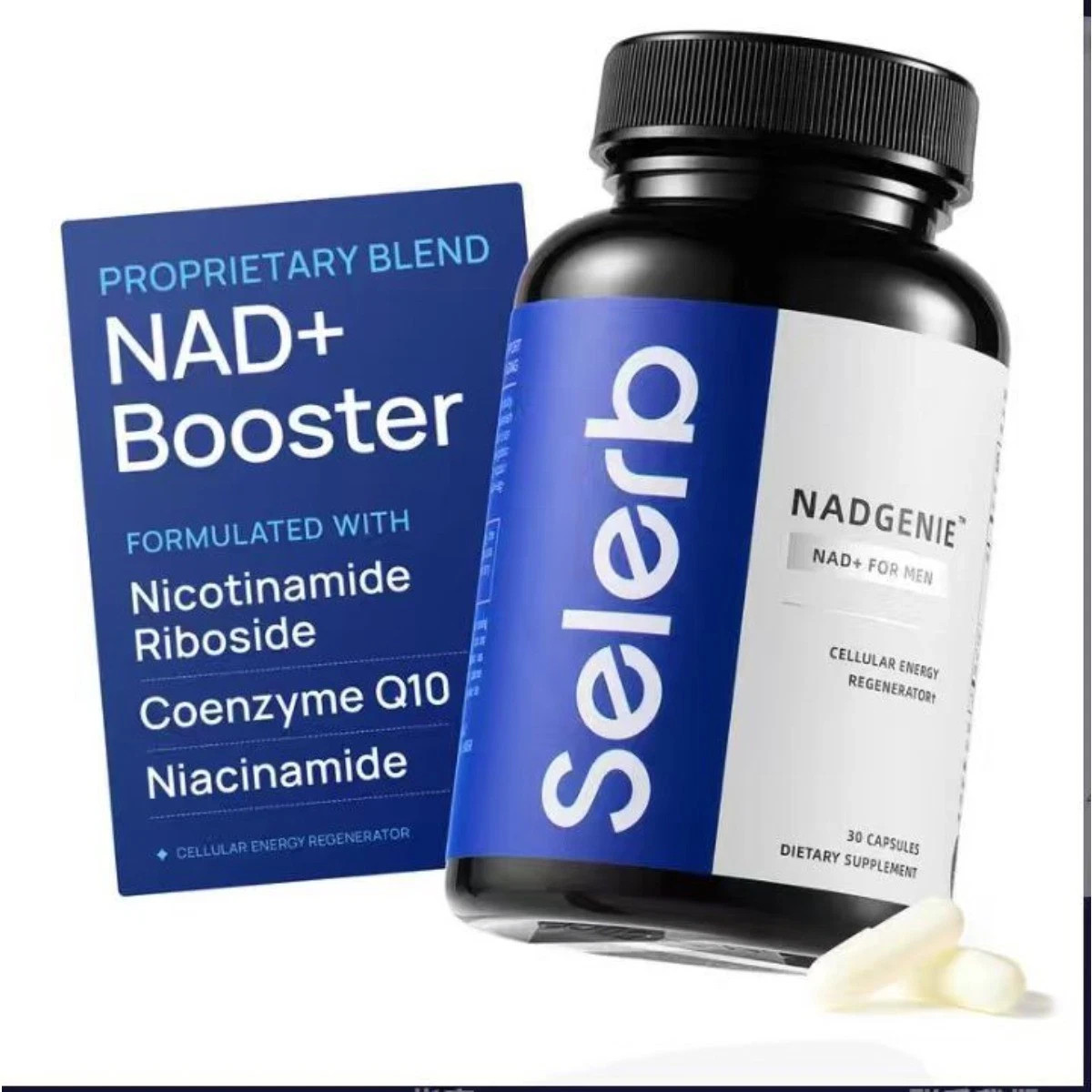 Selerb Liposomal NAD+ Formula for Men – Supports Energy, Prostate Health & Ce