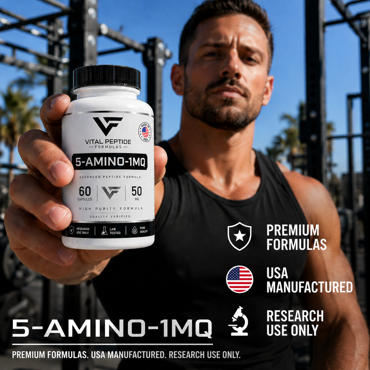 5-AMINO-1MQ (50mg) 60ct | USA Made | Free Shipping