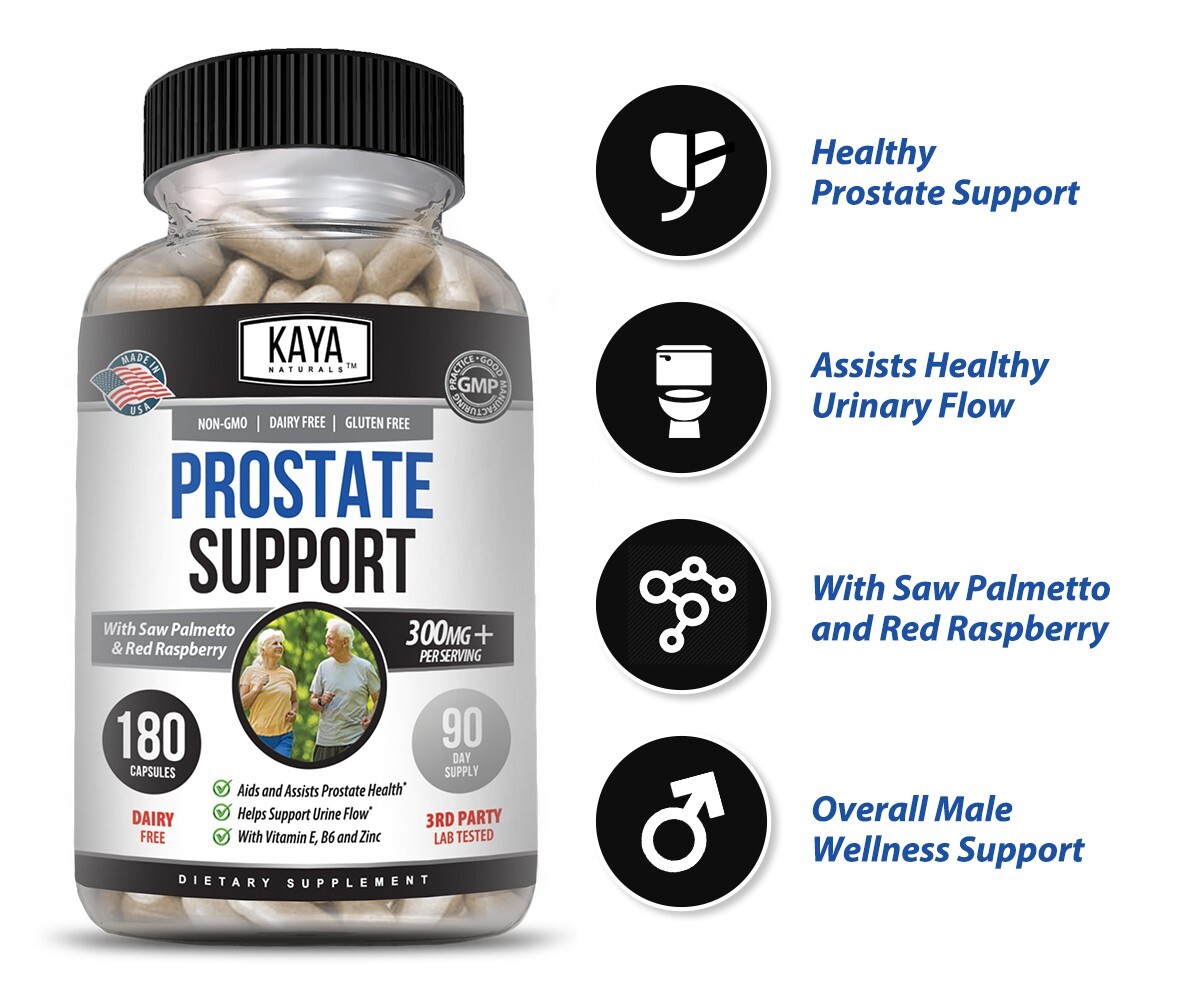 Prostate Health Supplement 180ct DHT & Beta Blocker Bladder Health Control