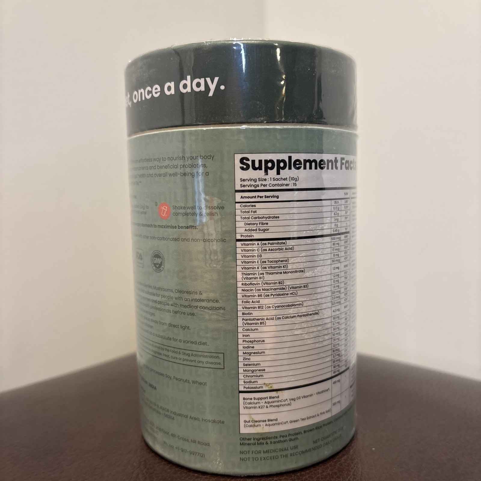 Supply6 360 All-In-One Nutrition, 15 sachets packed w/micronutrients&probiotics