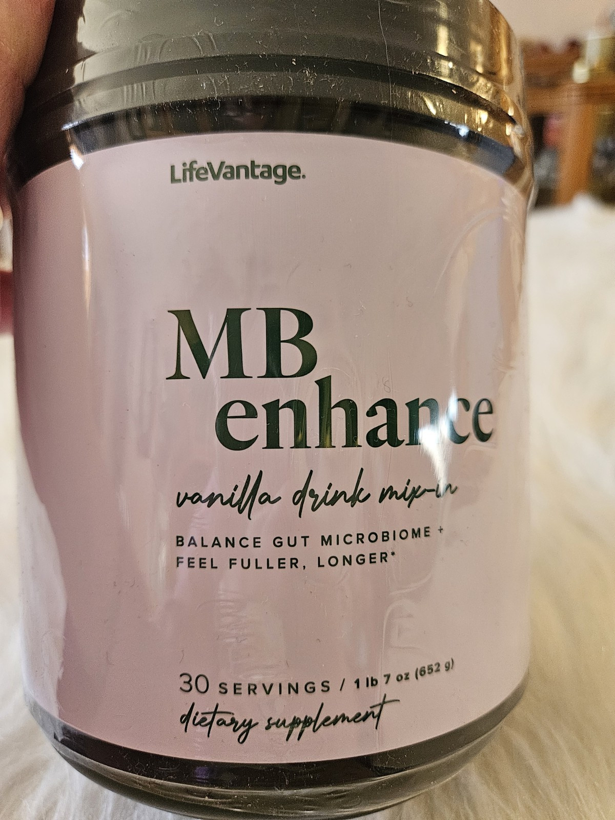 MindBody MB Enhance 30-day supply Vanilla Drink Mix In 12/26. K-2
