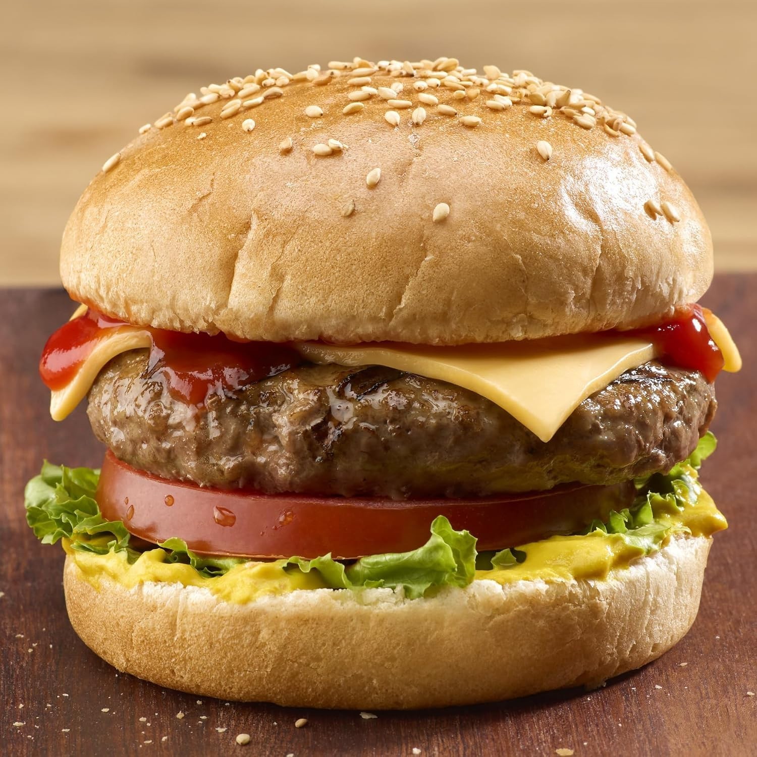 Convenient 100% Grass-Fed Beef Burgers, Frozen, Gluten Free, 4 Patties, 16 oz