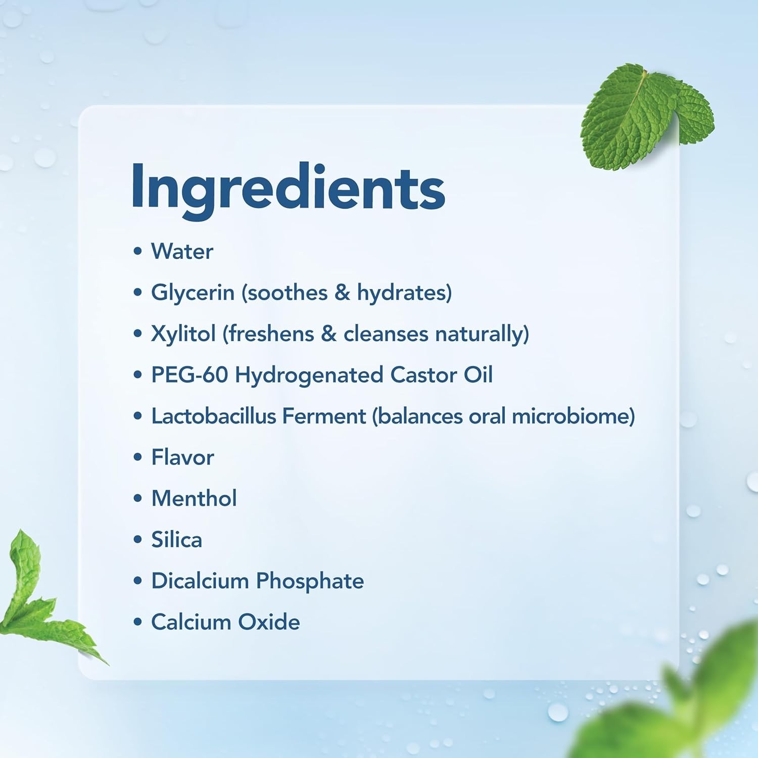 Breath Freshener Spray, L8020 Probiotic Oral Mist for Gum Sugar-Free, Alcohol-Fr