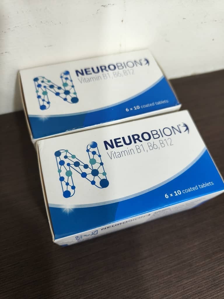 Neurobion B1 B6 B12 Nerve Support Tablets (60 x 2) Helps in Tingling & Numbness