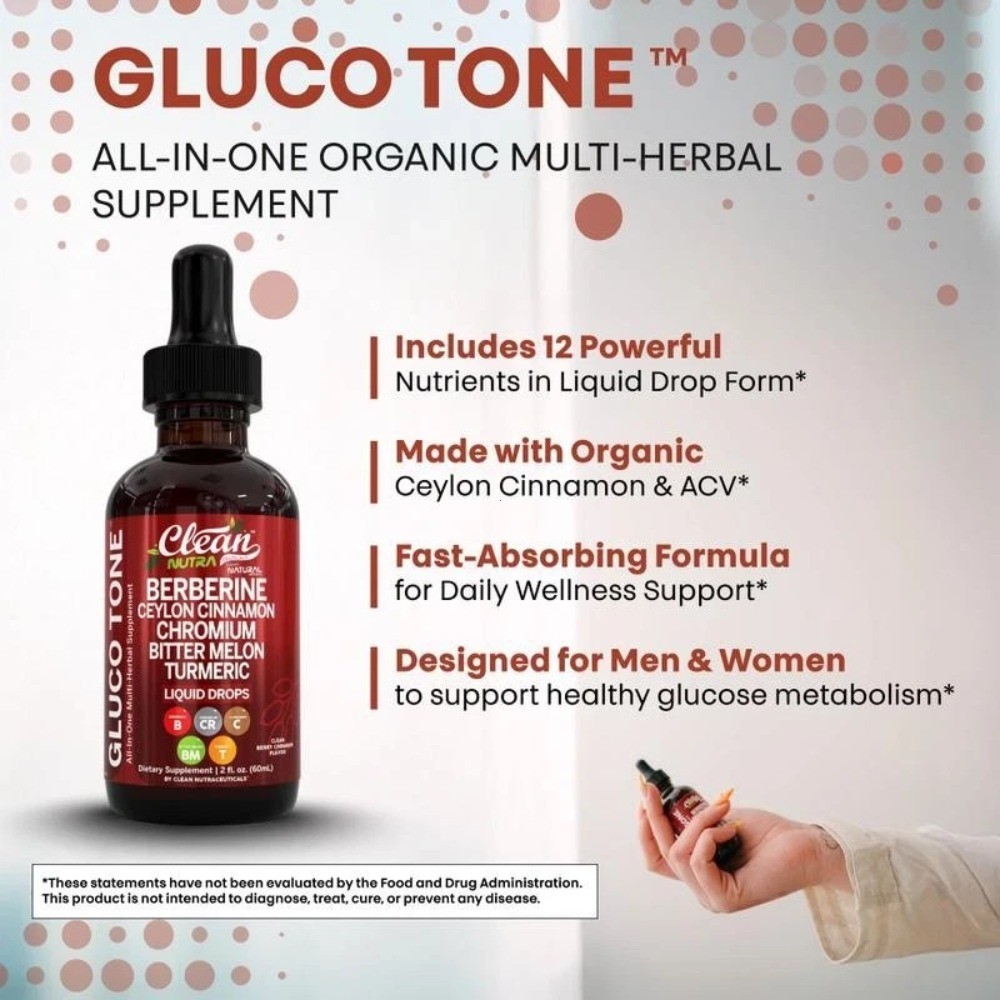 Clean Nutra Berberine with Ceylon Cinnamon Liquid Drops – Blood Sugar Support