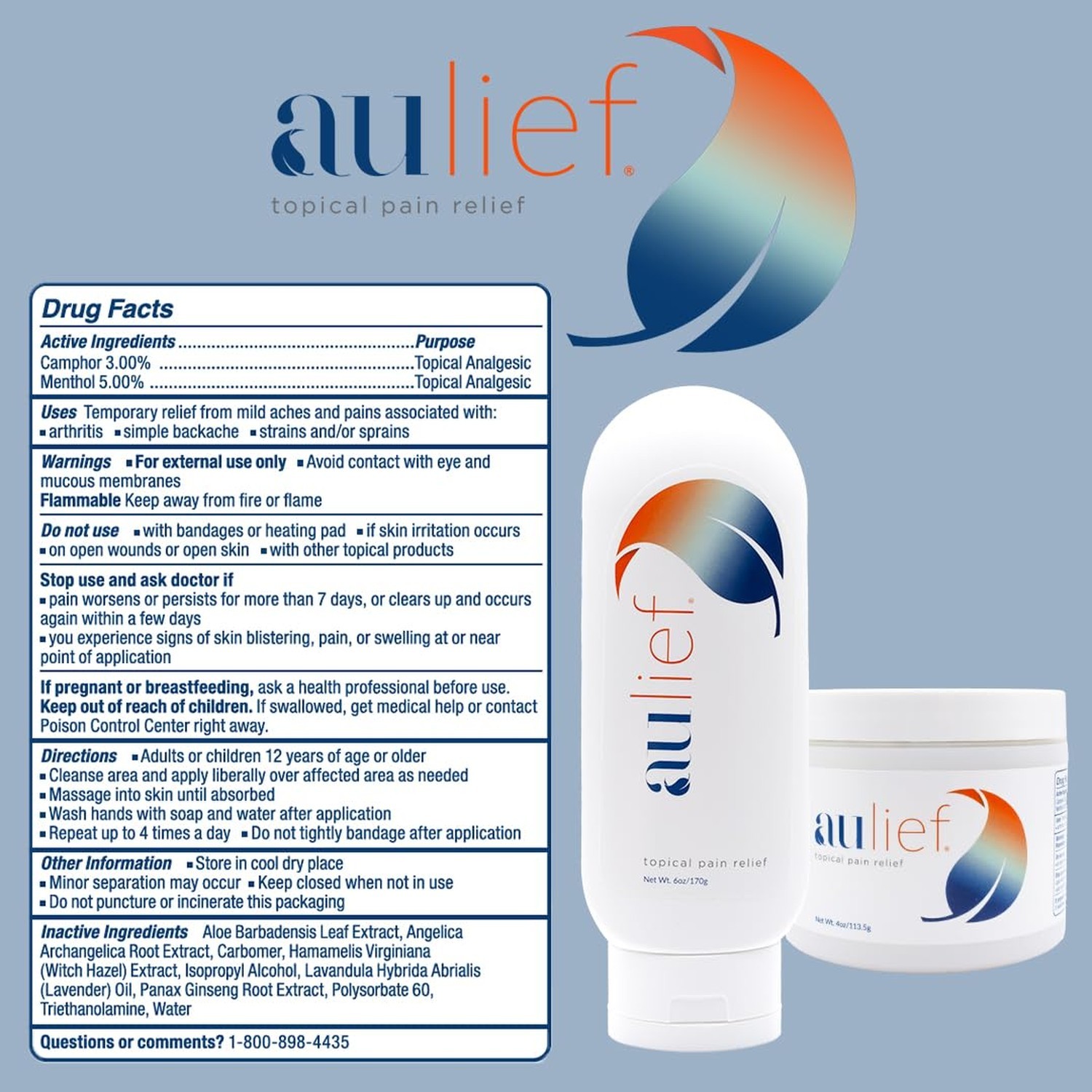China-Gel Aulief Pain Relief Cream Arthritis & Muscle Rub for Sore … Fast Ship