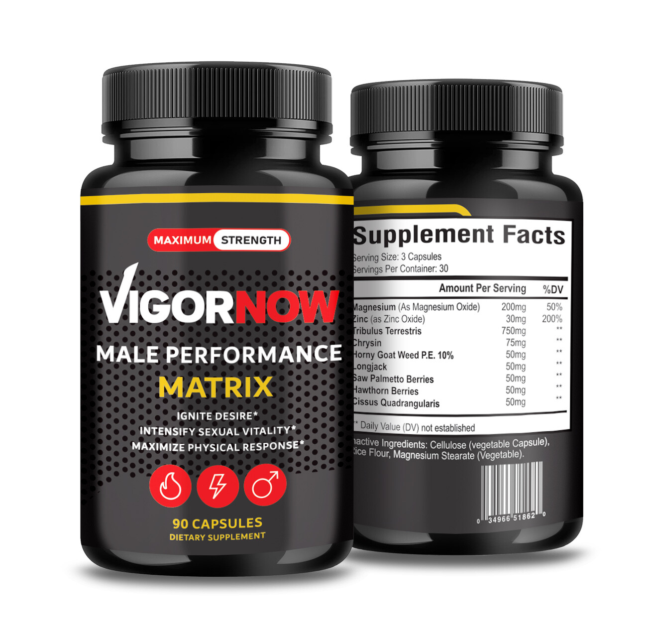 VIGORNOW 90 Capsule For 30 Days Libido Drive Stamina Booster