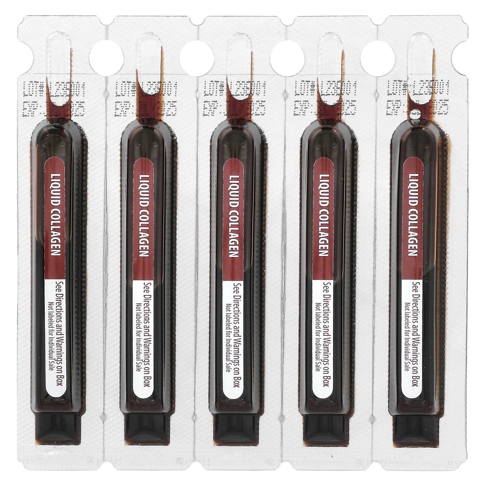 Liquid Collagen Skin Revitalization Tropical Strawberry & Kiwi 10 Count Each (4x