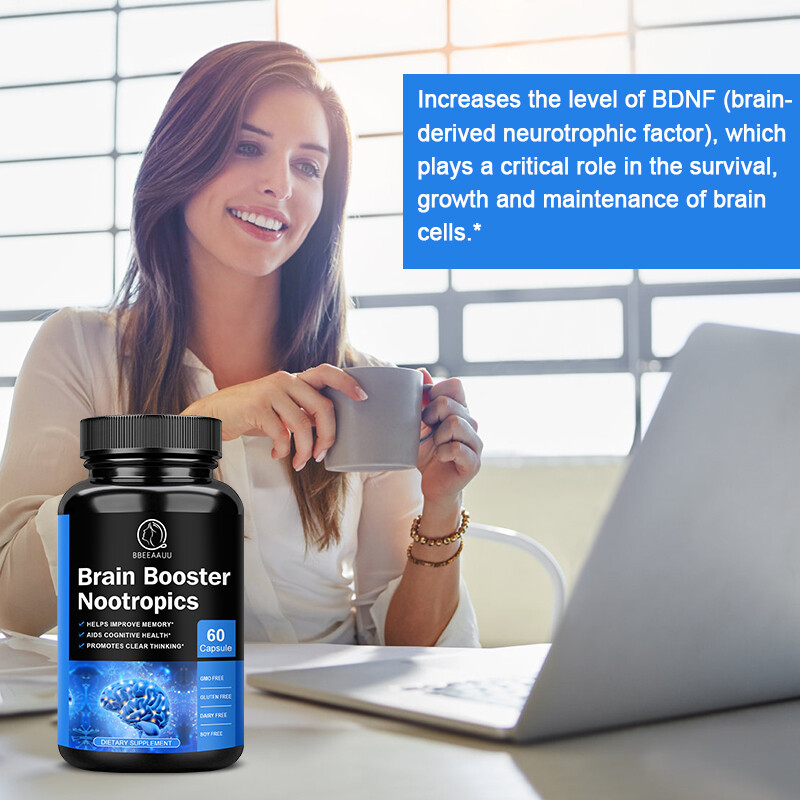 Brain Health & Memory Booster, Focus Function, Clarity Nootropic Supplement