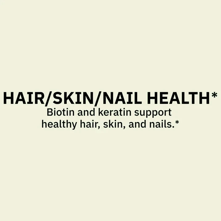 Spring Valley Extra Strength Biotin + Keratin, 10,000 mcg, 60 Tabs