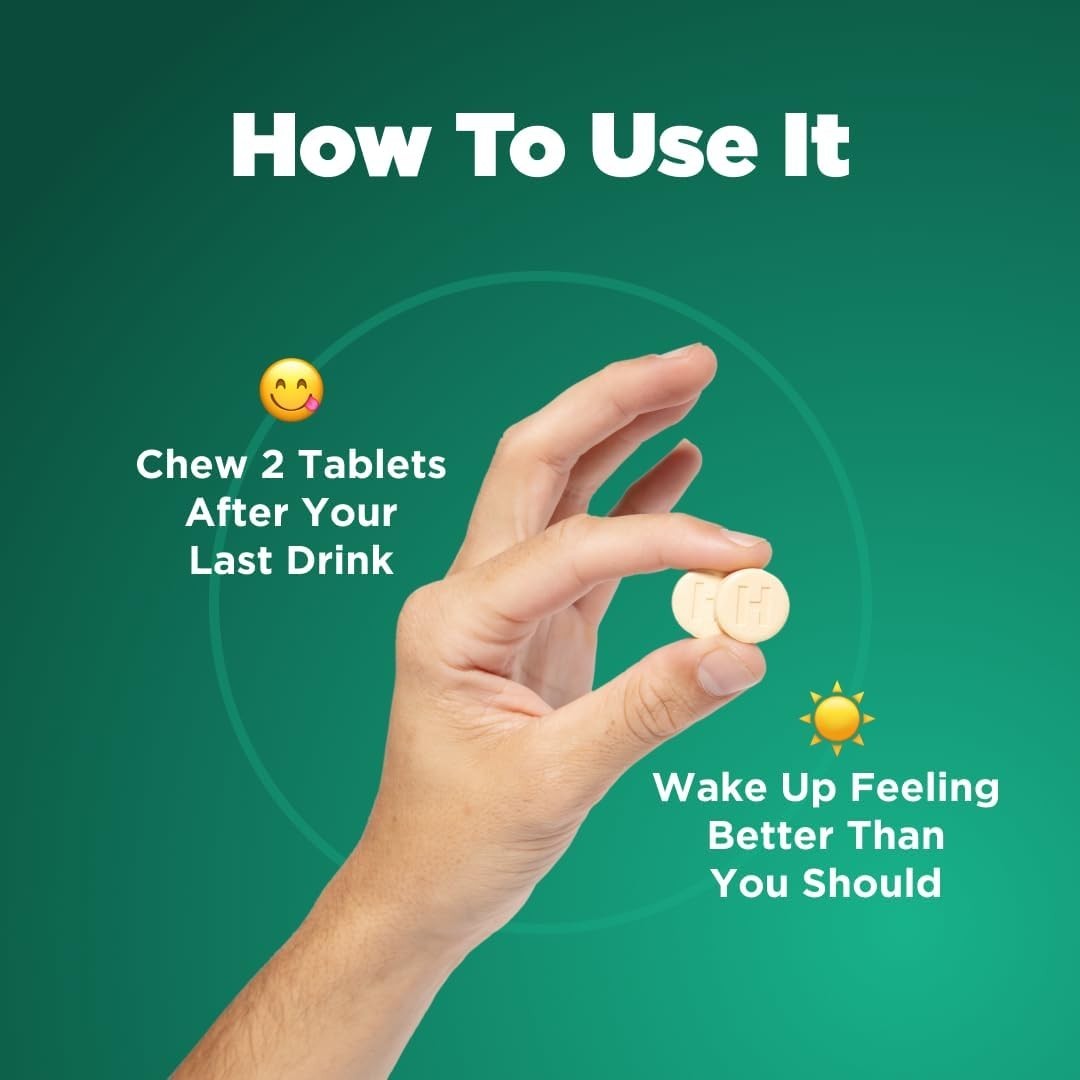 H-PROOF The Anytime You Drink Vitamin, Liver Health & Immunity Support with