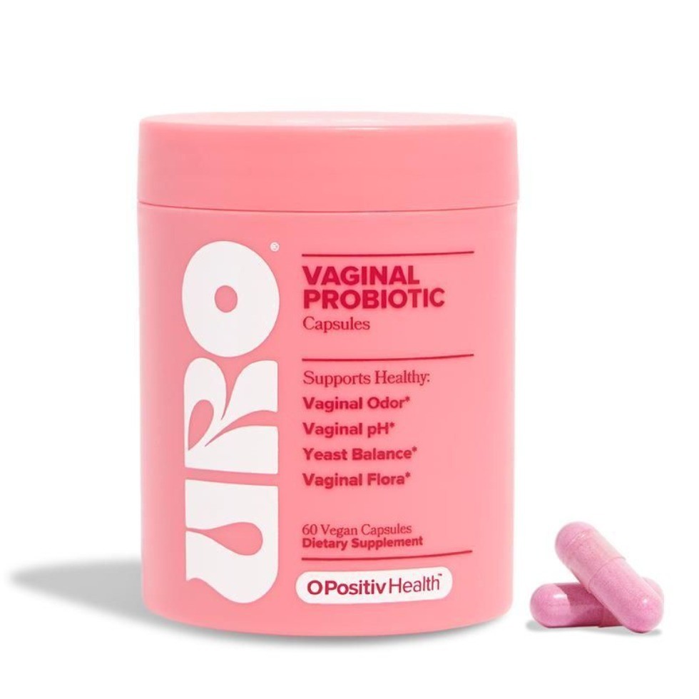 URO O Positiv Vaginal Probiotics 180ct pH Balance Prebiotics Women’s Health