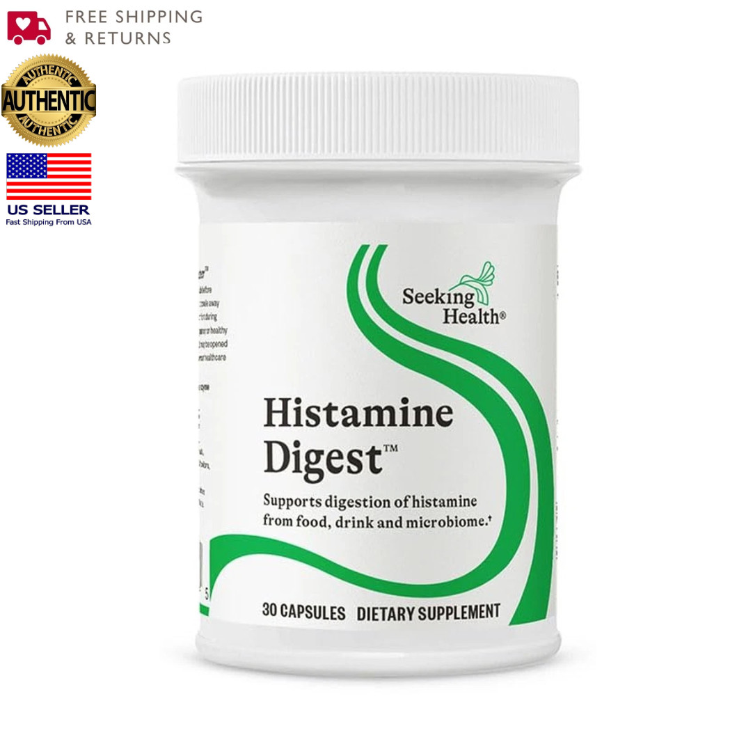 Seeking Health DAO Enzyme – Formerly Histamine Digest | 30 Count Exp 11/26