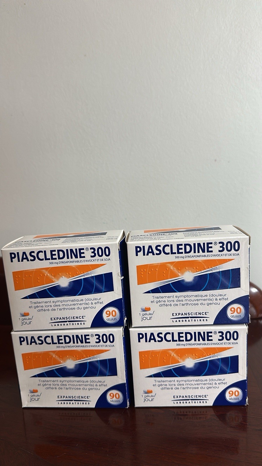 Piascledine 300 mg 90 Units Made In France 4 Boxes