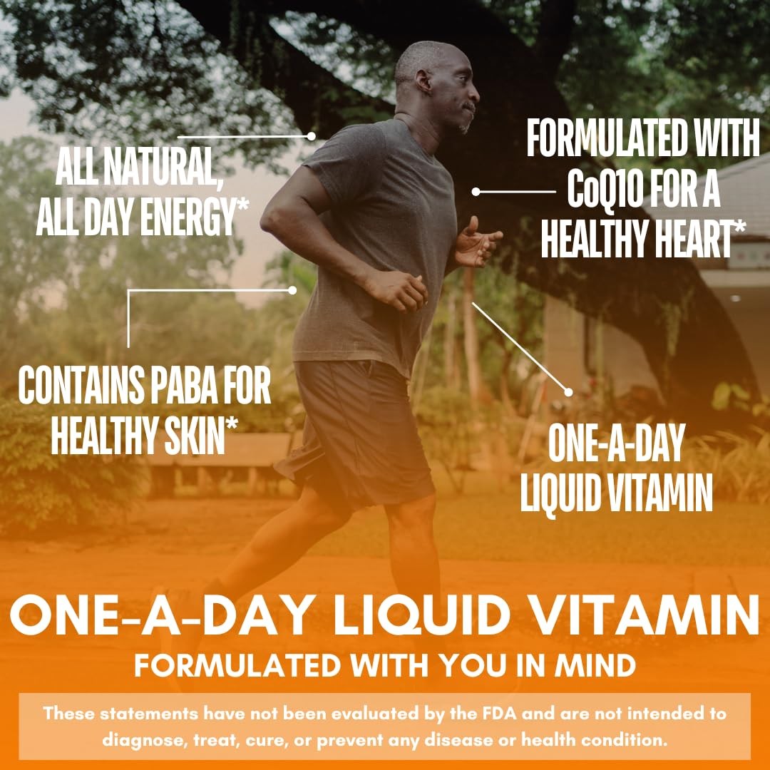 Liquid Multivitamin and Mineral Supplement 85 Vitamins 32oz 32 Servings 33460