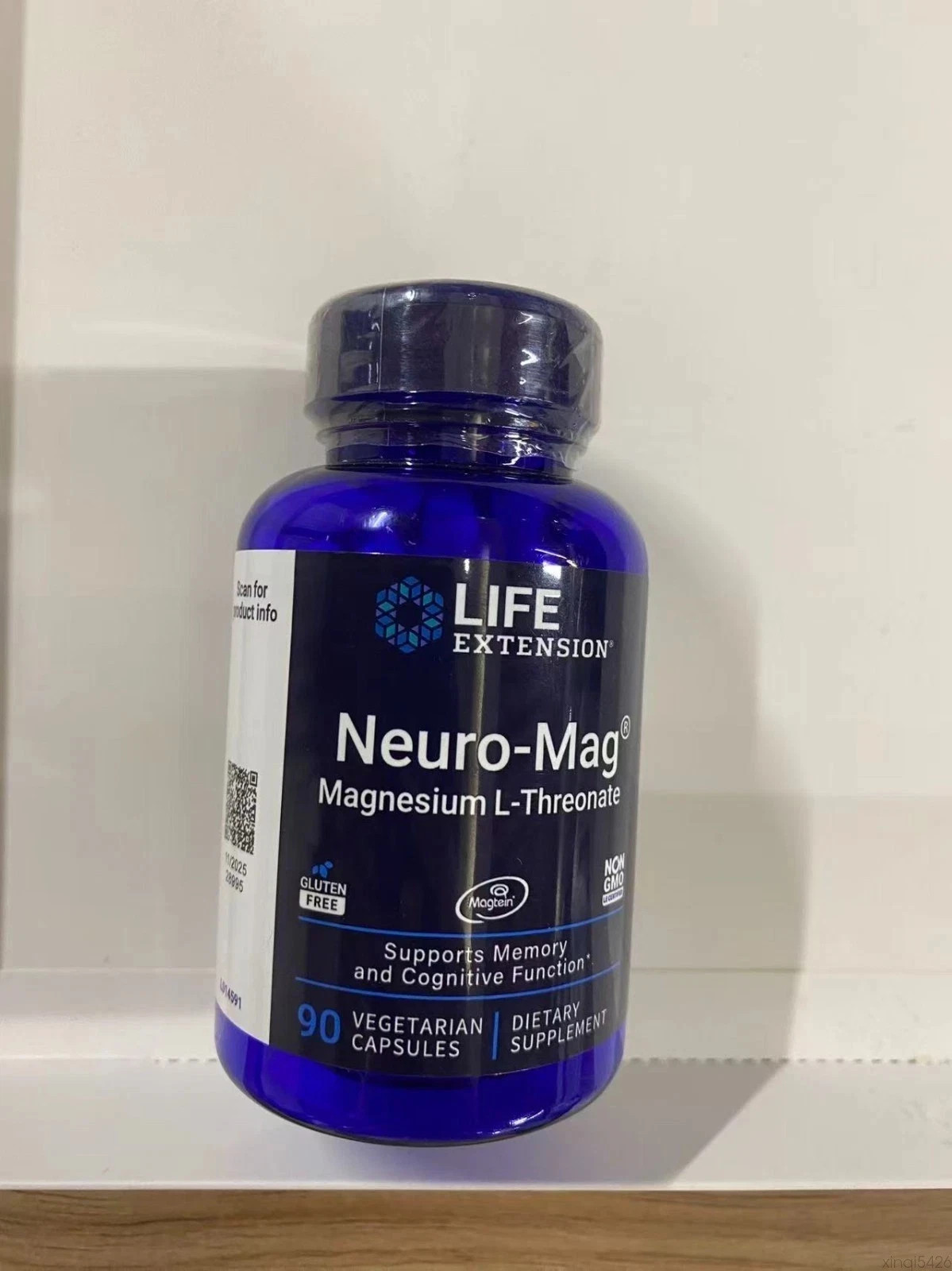 Neuro-Mag Magnesium L-Threonate from 2000 mg Magtein – Life Extension 90caps