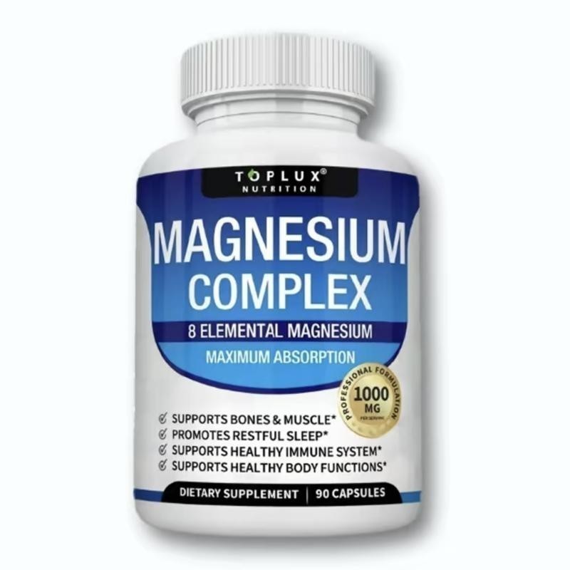 NEW Magnesium Complex 8 Essential Magnesium Supplement Fitness Edible IMMUNITY