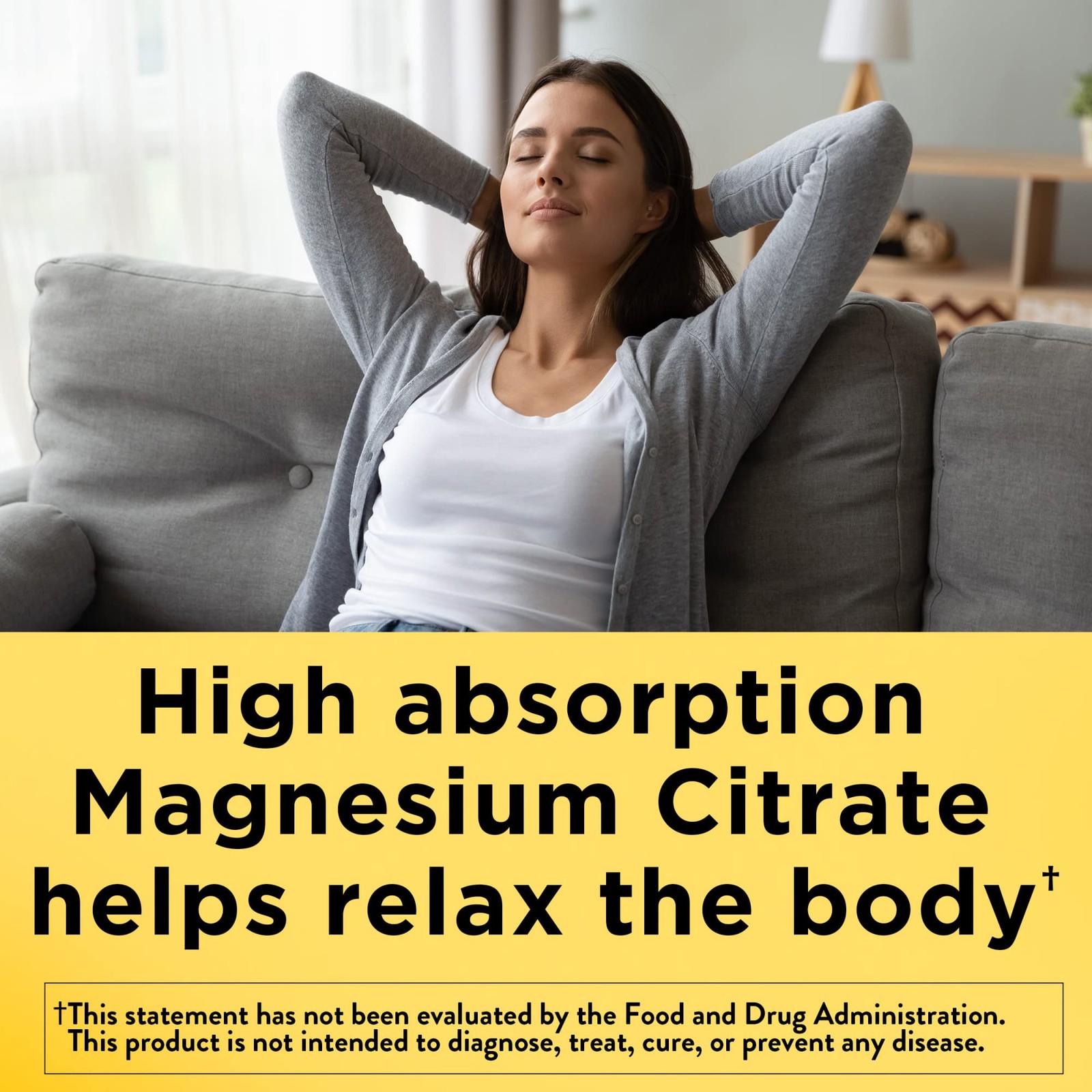 Nature Made Magnesium Citrate 250 mg per 120 Count (Pack of 1), 120