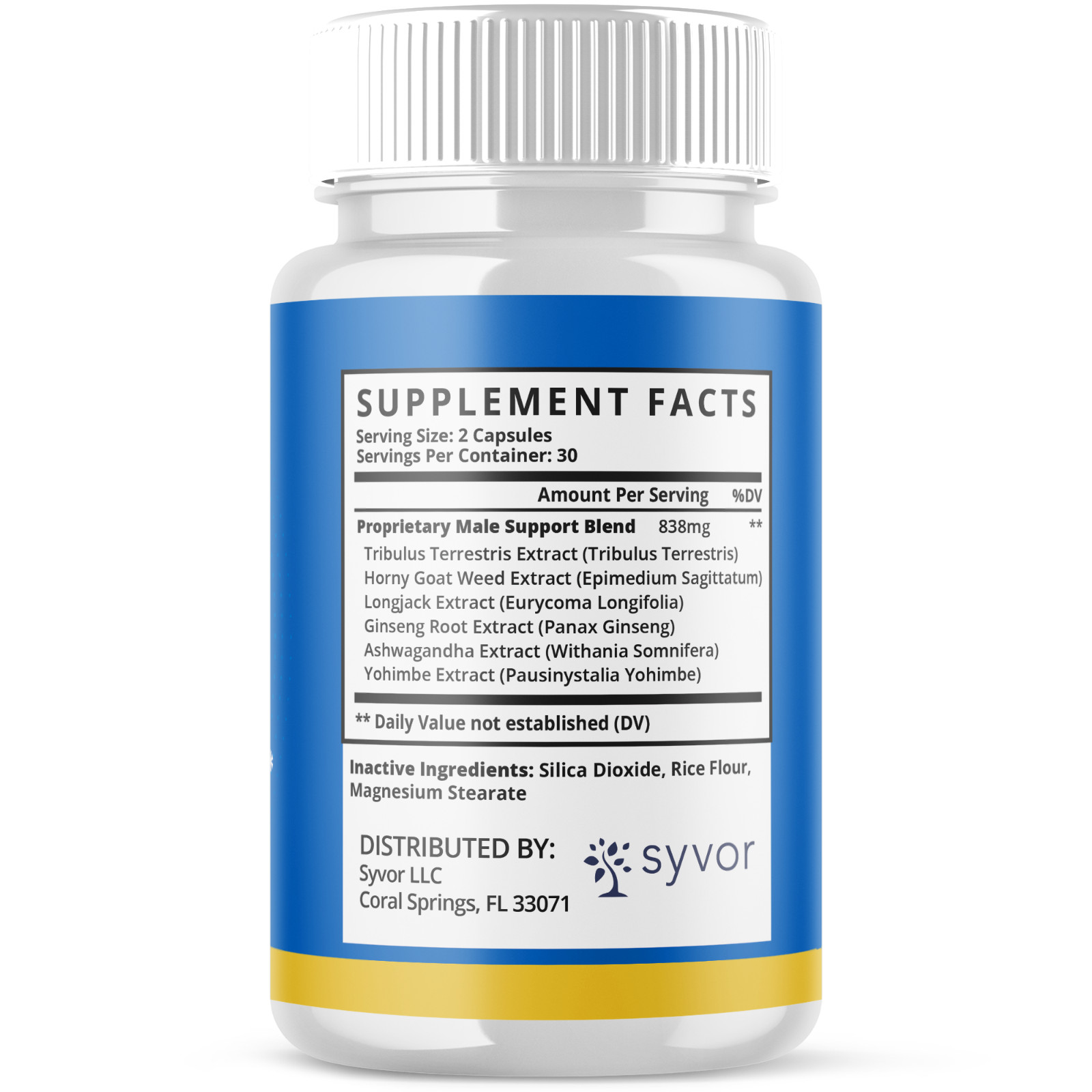 (1 Pack) Jertaris Pills Advanced Prostate & Bladder Support Formula 60 Capsules