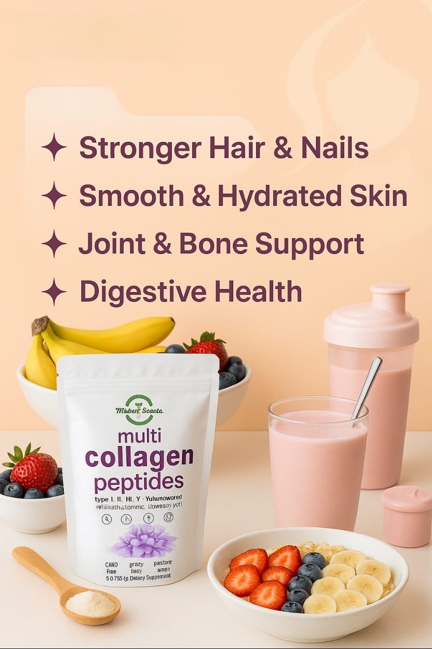 Multi Collagen Peptides Powder-Hydrolyzed Protein Peptides (Type l,l,ll,v,X) US