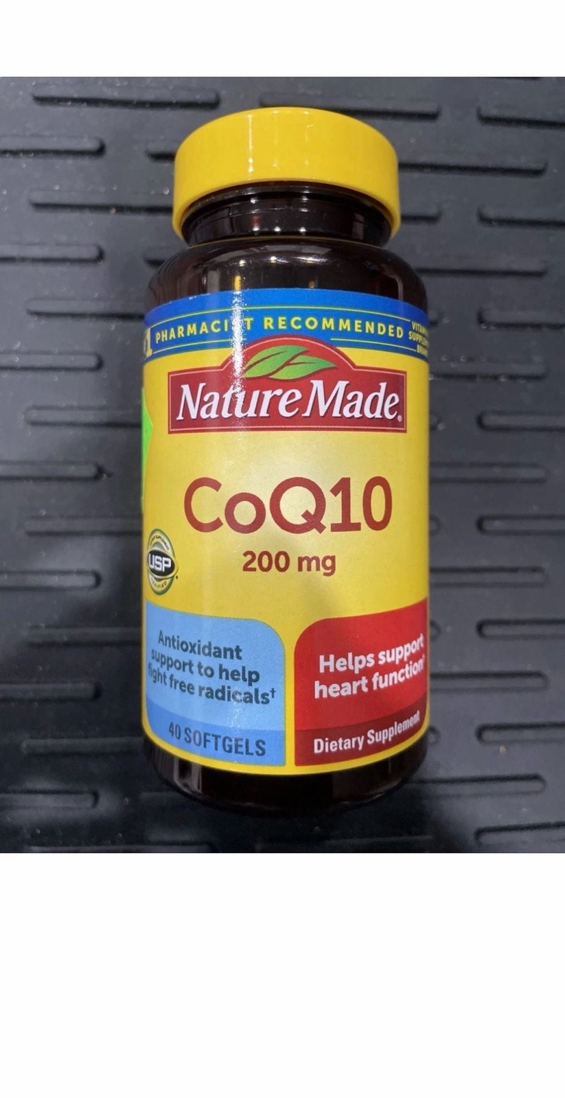 Nature Made CoQ10 200 mg Dietary Supplement, 40 Softgels