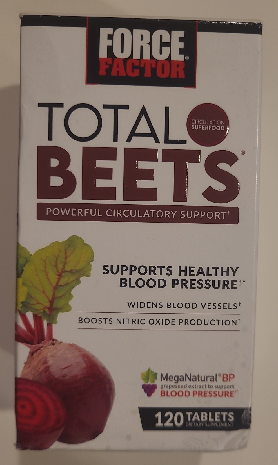 FORCE FACTOR TOTAL BEETS 120 TABLETS