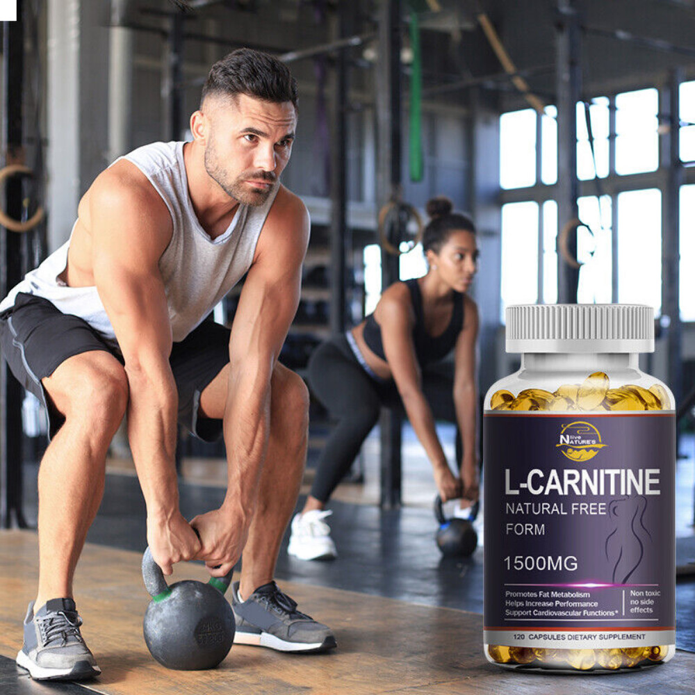 L-Carnitine – Strong Fat Burner Weight Loss – Supports Natural Energy Production