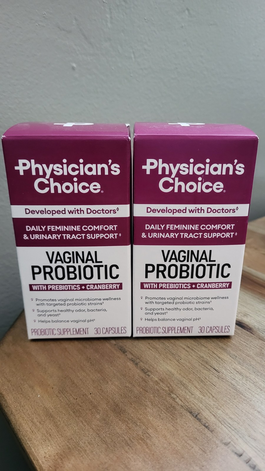 Physician’s Choice Vaginal Probiotic for Women – 60 count – Exp 09/2027