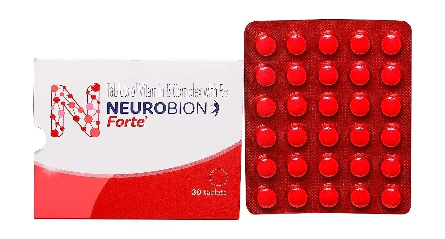 Multivitamin Neurobion Forte B1 B6 B12 B Complex Supplement 150 Tabs Exp 07/2027