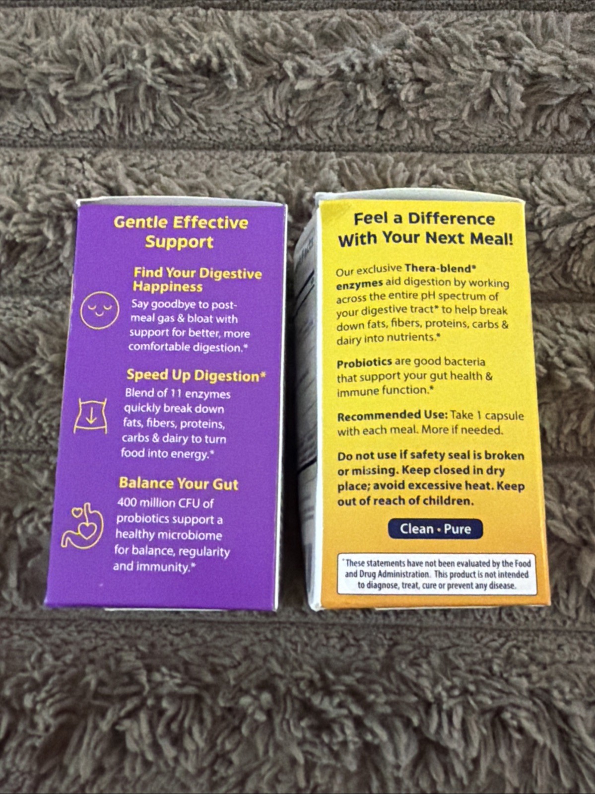 (2) Enzymedica Digestive Enzymes + Probiotics (30 Capsules Each) Exp: 11/27