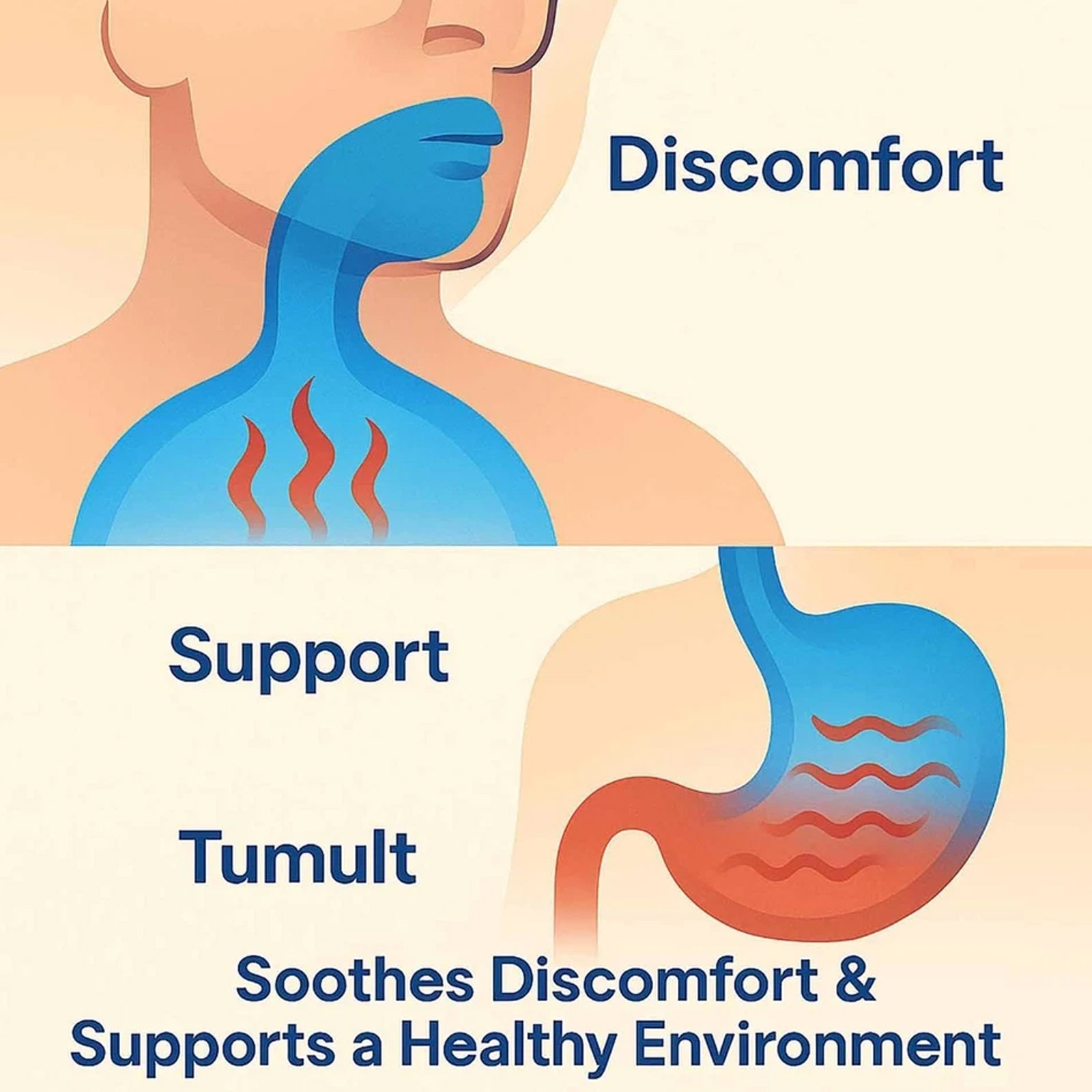 Powered Esophageal Drops 60ML Stomach Digestive Support Drops 2oz