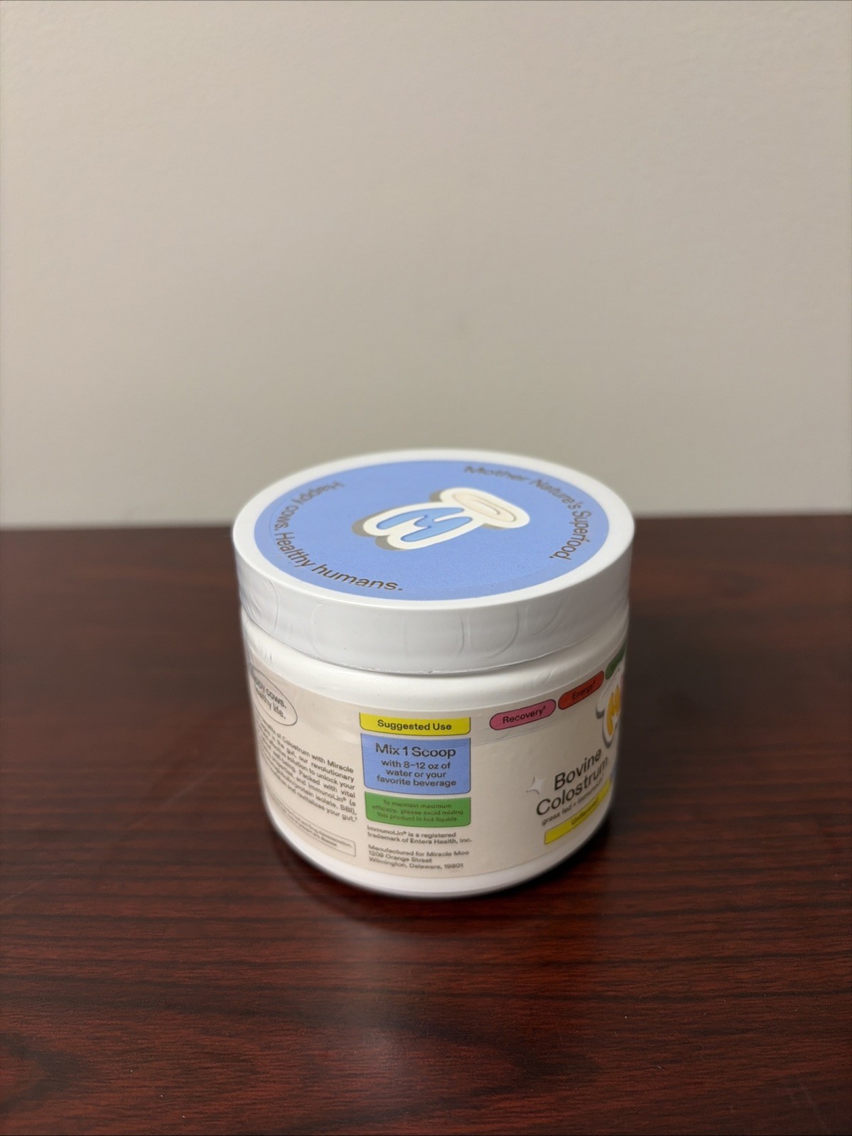 132. Miracle Moo Bovine Colostrum 1.91 oz – Dietary Supplement