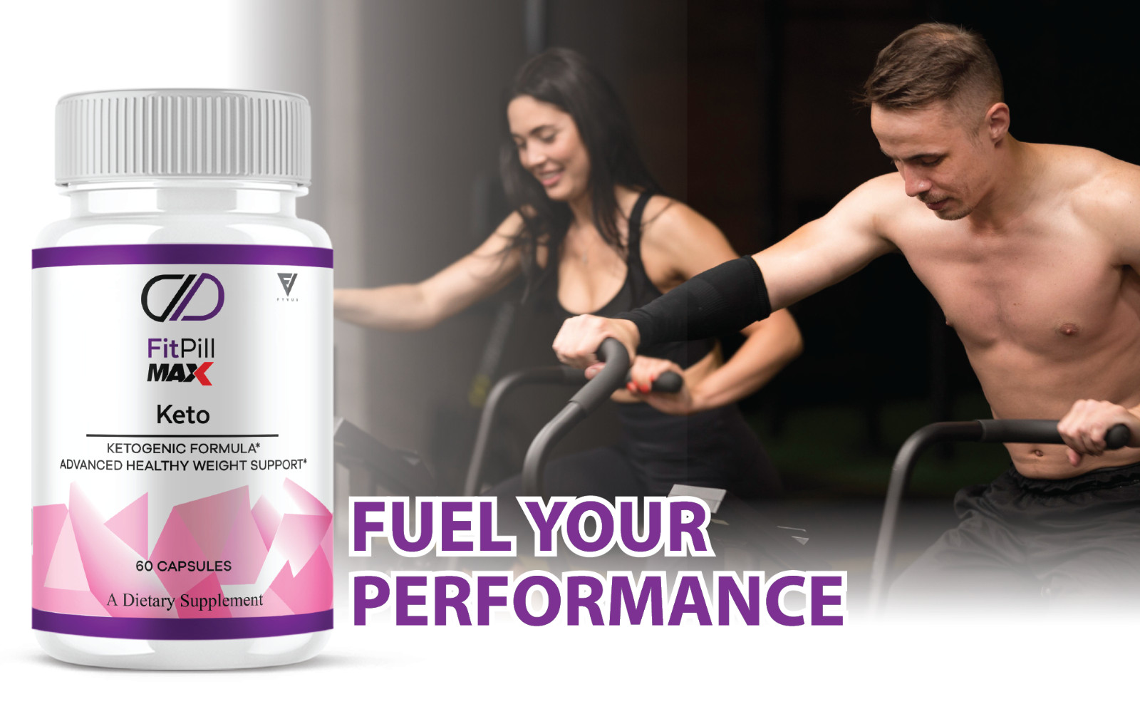 (3 Pack) Fitpill Max Keto Supplement, Fitpill Weight Management (180 Capsules)