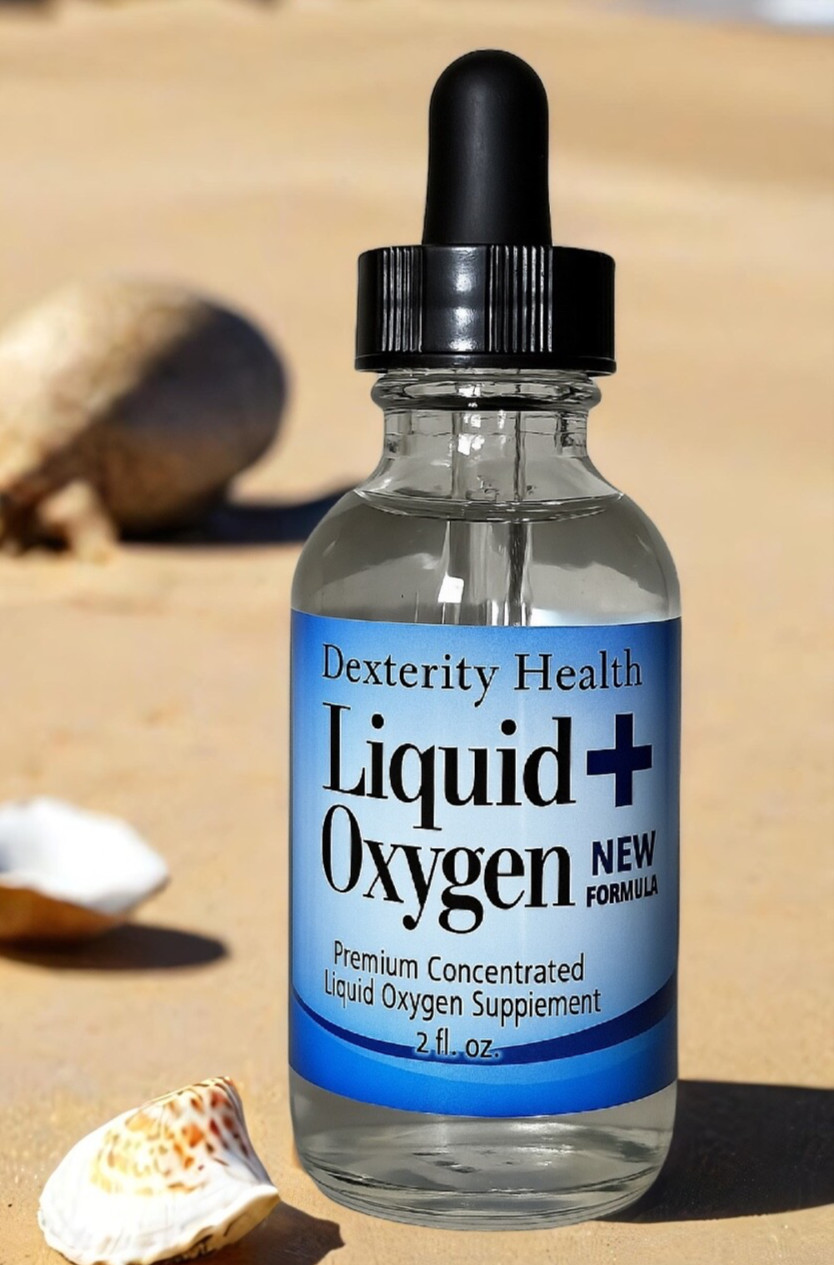 LIQUID OXYGEN DROPS 1 BOTTLE 2 OZ NEW FORMULA ADVANCED ENERGY HEALTH