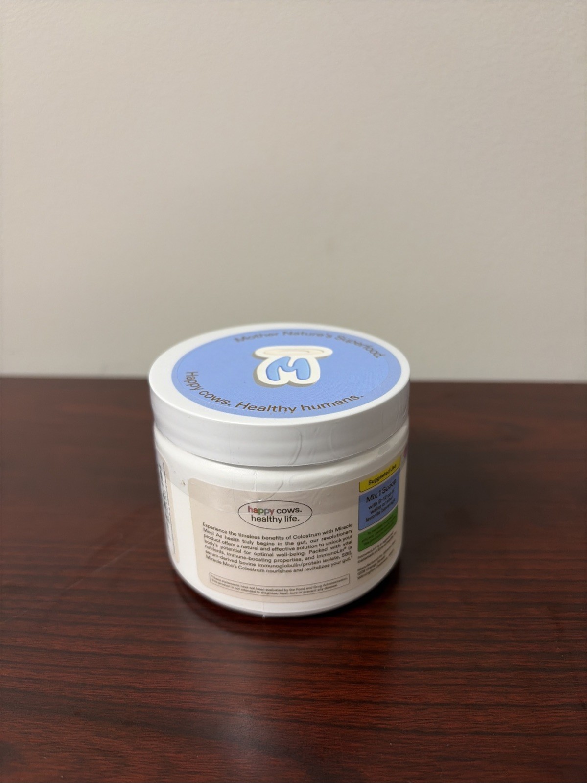 132. Miracle Moo Bovine Colostrum 1.91 oz – Dietary Supplement