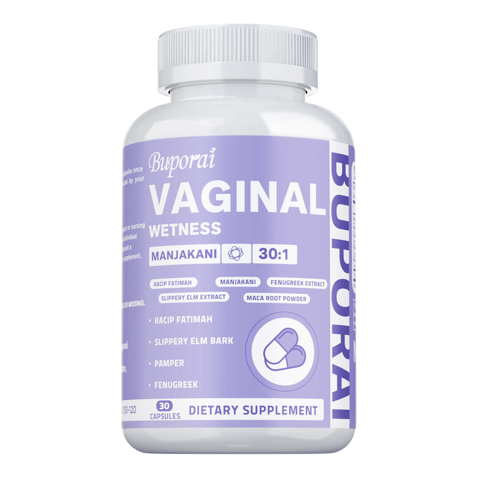Vaginal Wetness – Kacip Fatimah, Fenugreek – to Support Healthy Vaginal Moisture