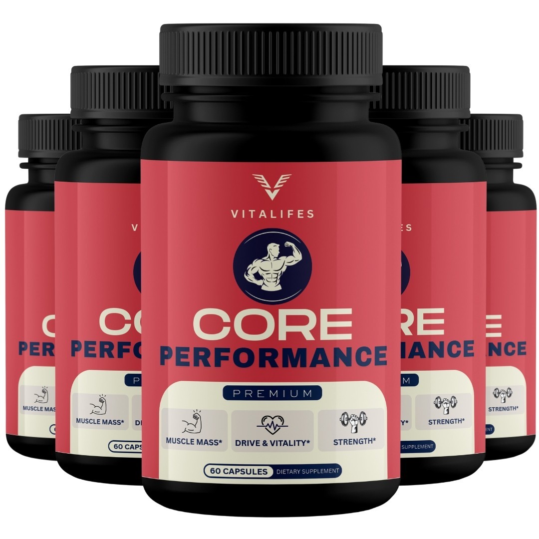 (5 pack) Core Performance Advanced Formula Stamina Support Booster 300 Capsules