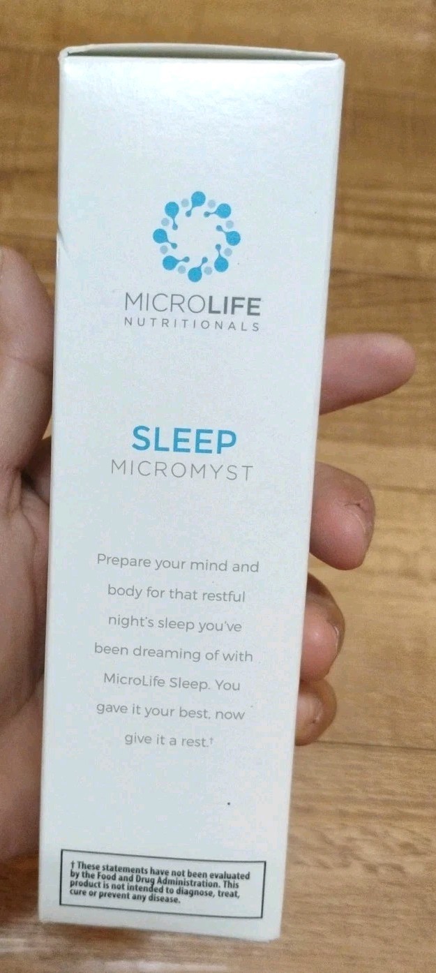 NEW! VASAYO Micromyst Microlife Sleep Support Dietary Supplement 2fl oz/60ml