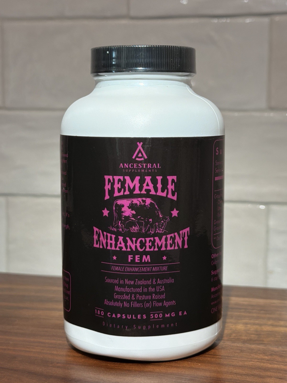 2X Ancestral Supplements FEM180 Capsules Female Hormone Mood Vitality Support