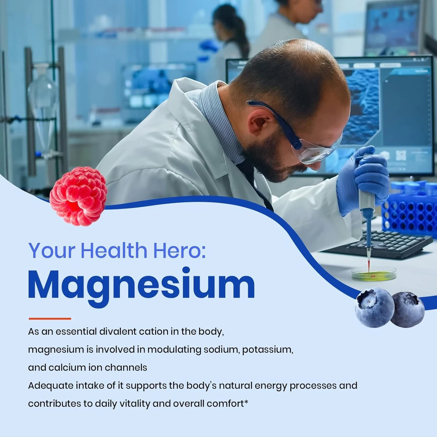 VEV Deep Calm Magnesium Complex 14-in-1 Gummies 90 Count For Women Men