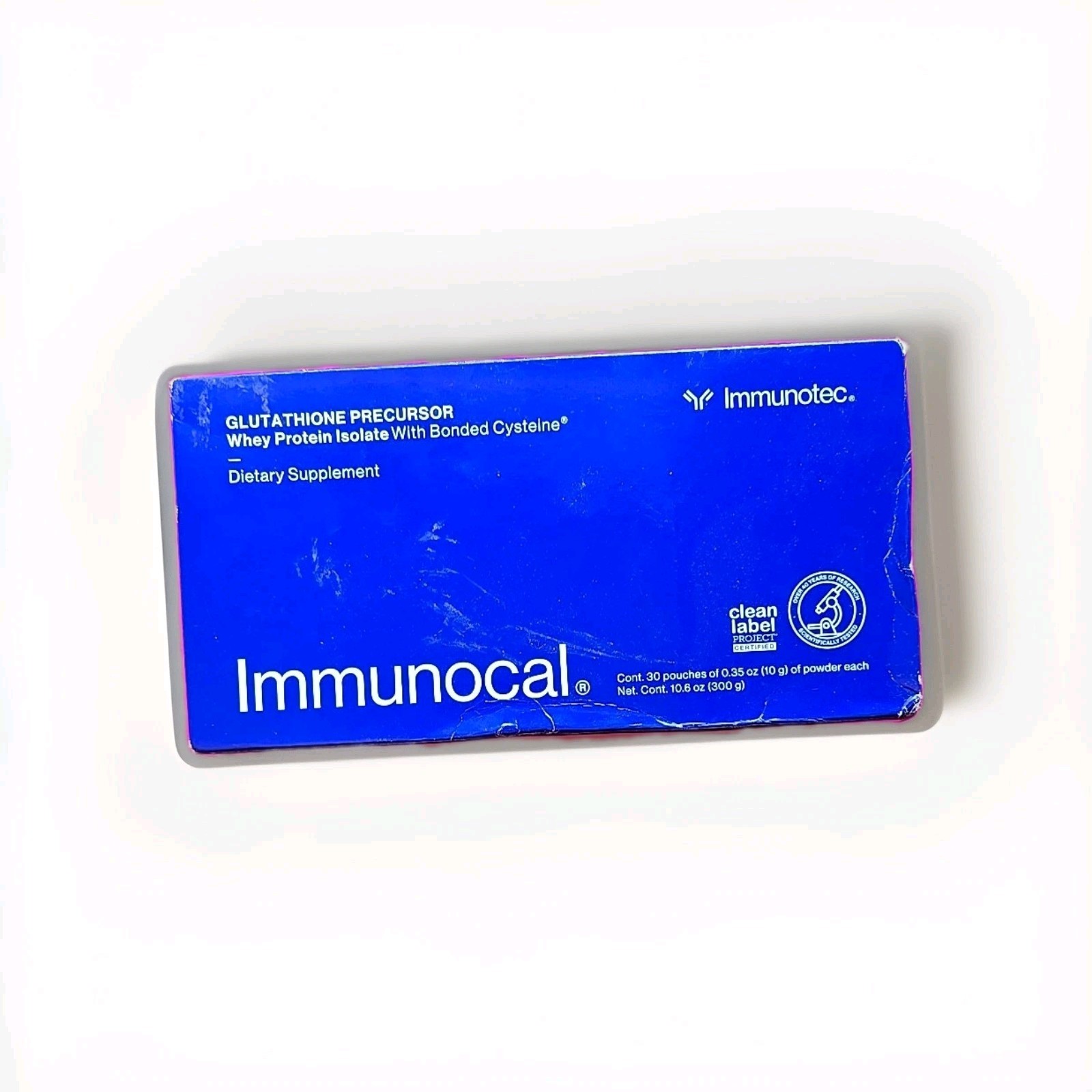 Immunocal Classic Blue Glutathione Precursor 30 Servings Exp 2028 – New/Sealed